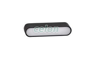 SLIM TRACK LIGHT Negru Corp iluminat Led sina magnetica Led 6W 269lm 4000K, Corpuri de Iluminat, Sisteme de iluminat pe sina, Iluminat sina magnetica Klausen, Klausen