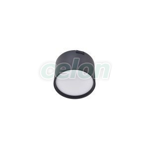 ROUND TRACK LIGHT Negru Corp iluminat Led sina magnetica Led 8W 440lm 4000K, Corpuri de Iluminat, Sisteme de iluminat pe sina, Iluminat sina magnetica Klausen, Klausen