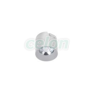 ROUND TRACK LIGHT Alb Corp iluminat Led sina magnetica Led 6W 530lm 4000K, Corpuri de Iluminat, Sisteme de iluminat pe sina, Iluminat sina magnetica Klausen, Klausen