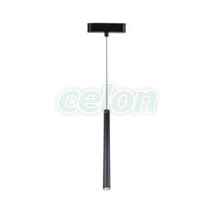 SLIM PENDANT Negru Corp iluminat Led sina magnetica Led 8W 427lm 4000K, Corpuri de Iluminat, Sisteme de iluminat pe sina, Iluminat sina magnetica Klausen, Klausen