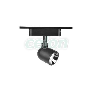 SLIM TRACK LIGHT Negru Corp iluminat Led sina magnetica Led 8W 818lm 4000K, Corpuri de Iluminat, Sisteme de iluminat pe sina, Iluminat sina magnetica Klausen, Klausen