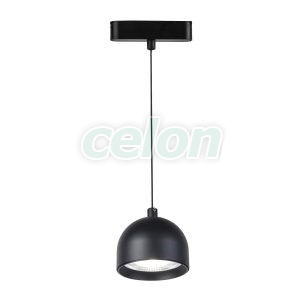 SLIM PENDANT Negru Corp iluminat Led sina magnetica Led CCT 7W 570lm 2700-6500K, Corpuri de Iluminat, Sisteme de iluminat pe sina, Iluminat sina magnetica Klausen, Klausen