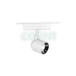 SLIM TRACK LIGHT Alb Corp iluminat Led sina magnetica Led 8W 844lm 4000K, Corpuri de Iluminat, Sisteme de iluminat pe sina, Iluminat sina magnetica Klausen, Klausen