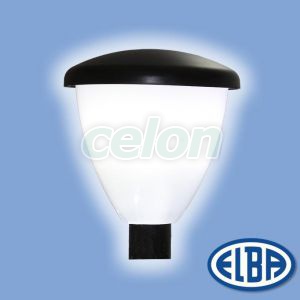 Dekoratív közterületi lámpa AVIS 01 18X1W LED OPAL IP65 Elba, Világítástechnika, Közterületi lámpatestek, Elba