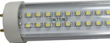 LEDes fénycső SMD G13 18W T8 Átlátszó Fehér 4000k - Lumen, Fényforrások, LED fényforrások és fénycsövek, LED fénycsövek, Lumen