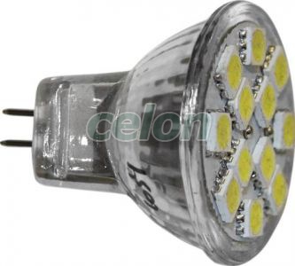 Bec Led SMD GU4 2W MR11 Clar Alb Cald 3000k 12V - Lumen, Surse de Lumina, Lampi si tuburi cu LED, Becuri LED GU4, G4, Lumen