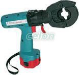 Presă hidraulică electrică pt.papuci,în geantă de transport 6-240mm2, 3550g, 62kN, 340°, Li-ion, 18V, 2000mAh, Scule, Prese, Presă hidraulică electrică, Tracon Electric