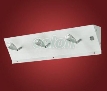 Fali LED-system 3x1W 60cm csiszolt alu állítható kapcsolós Tricala 89218 Eglo, Világítástechnika, Beltéri világítás, Pultmegvilágító és vonalvilágító lámpák, Eglo