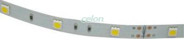 LED szalag, beltéri SMD3528;60LED/m;4,8W/m;200lm/m;W=8mm;6000K;IP20,EEI=G, Egyéb termékek, Tracon Electric, Fényforrások, Tracon Electric