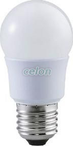 Gömb búrájú LED fényforrás 230 VAC, 4 W, 2700 K, E27, 250 lm, 250°, G45, EEI=G, Egyéb termékek, Tracon Electric, LED fényforrás, Tracon Electric