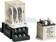 Nagyteljesítményű relé 12V AC / 2×CO (30A, 230V AC / 28V DC), Automatizálás és vezérlés, Interfész, mérő- és vezérlőrelék, Interfész relék, Tracon Electric