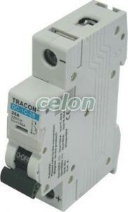 Egyenáramú kismegszakító PV rendszerekhez, 1 pólus, C kar. 16A, 220V DC, Egyéb termékek, Tracon Electric, Hálózati installáció, Tracon Electric