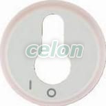 CELIANE Burkolat 2 állású kulcsos kapcsolóhoz IP20 Fehér 68009 - Legrand, Kapcsolók - Konnektorok, Celiane kapcsolócsalád - Legrand, Celiane fedlapok, Legrand
