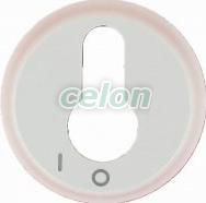 CELIANE 3 állású kulcsos redőnynyomó burkolat IP20 Fehér 68157 - Legrand, Kapcsolók - Konnektorok, Celiane kapcsolócsalád - Legrand, Celiane fedlapok, Legrand