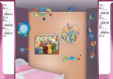 Candelabru ABC 3x40 W Multicolor 4716  Rabalux, Corpuri de Iluminat, Iluminat de interior, Lampi pentru camera de copii, decorative, de veghe, Rabalux