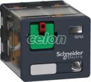 Zelio RPM teljesítményrelé, 3CO, 15A, 24VAC, tesztgomb, LED, Automatizálás és vezérlés, Interfész, mérő- és vezérlőrelék, Interfész relék, Schneider Electric