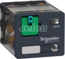 Zelio RPM teljesítményrelé, 3CO, 15A, 24VDC, tesztgomb, LED, Automatizálás és vezérlés, Interfész, mérő- és vezérlőrelék, Interfész relék, Schneider Electric