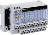 Modicon ABE7 elosztóblokk, univerzális, HE10, 16 digitális csatorna, 2 sorkapocs/csatorna, LED visszajelzés, Automatizálás és vezérlés, PLC és egyéb vezérlők, Modicon I / O interfész vezérlők, Schneider Electric