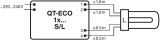 Droser electronic QUICKTRONIC ECONOMIC 1x4W 4050300638584   - Osram, Surse de Lumina, Transformatoare, drosere, drivere, Drosere electronice, Osram
