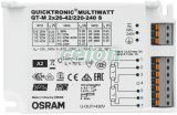 Droser electronic QUICKTRONIC MULTIWATT 2x26W 4008321110022   - Osram, Surse de Lumina, Transformatoare, drosere, drivere, Drosere electronice, Osram