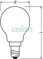 Bec Led Sferic PARATHOM RETROFIT CLASSIC P 4W E14 Alb Cald 4052899959323 - Osram, Surse de Lumina, Lampi si tuburi cu LED, Becuri LED sferic, Osram