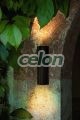 Kültéri Ledes Falikar RIGA 2x3 W Antik barna 94105   - Eglo, Világítástechnika, Kültéri kerti világítás, Kültéri fali lámpák, Eglo