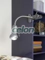 Csiptetős lámpa 1x40W E14 hajlítható ezüst Fabio 81265 Eglo, Világítástechnika, Beltéri világítás, Csiptetős lámpák, Eglo