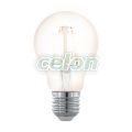 LED izzó E27 Meleg Fehér 2200K 1x4W 390lm 230V, Fényforrások, LED fényforrások és fénycsövek, LED normál izzók, Eglo