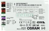 Transformator pentru leduri Dimabil OPTOTRONIC OUTDOOR 170...240V 4052899981928   - Osram, Surse de Lumina, Transformatoare, drosere, drivere, Led drivers, Osram