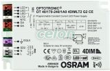 Tápegység LED szalaghoz Szabályozható OPTOTRONIC OUTDOOR 170...240V 4052899981935   - Osram, Fényforrások, Transzformátorok, előtétek, működtetők, Led drivers, Osram