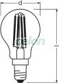 Bec Led Sferic LED VALUE CLASSIC P 4W 470lm E14 P45 Nedimabil 2700k Alb Cald Osram, Surse de Lumina, Lampi si tuburi cu LED, Becuri LED sferic, Osram