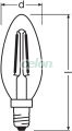 Bec Led Forma Lumanare PARATHOM RETROFIT CLASSIC B 2.80W 250lm E14 B35 Nedimabil 2700k Alb Cald Osram, Surse de Lumina, Lampi si tuburi cu LED, Becuri LED forma lumanare, Osram