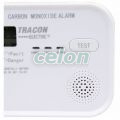 Detector monoxid de carbon 4,5 VDC (3×1,5V AA), >85 dB, Alte Produse, Tracon Electric, Aparataje, Tracon Electric