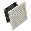 Szellőztető ventilátor szűrőbetéttel 105×105mm, 35/40m3/h, 230V 50-60Hz, IP54, Egyéb termékek, Tracon Electric, Elosztódoboz, szekrény, Tracon Electric