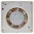 Ventilator de baie cu jaluzele aut., rulment, temporizator 230 VAC, 15W, 80 m3/h, 33 dB,100 mm, Alte Produse, Tracon Electric, Aparataje, Tracon Electric