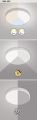 Tesia Mennyezeti lámpa Ledes 60W d:600mm 5000lm 3000-6000k Rabalux, Világítástechnika, Beltéri világítás, Mennyezeti lámpák, Rabalux