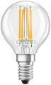 LED izzó E14 Meleg Fehér 2700K 4W 470lm LED CLASSIC P V Nem Szabályozható, Fényforrások, LED fényforrások és fénycsövek, LED kisgömb izzók, Ledvance