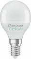 LED izzó E14 Meleg Fehér 2700K 4.9W 470lm LED CLASSIC LAMPS FROSTED S Nem Szabályozható, Fényforrások, LED fényforrások és fénycsövek, LED kisgömb izzók, Ledvance