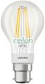 LED izzó B22 6W SMART+ FILAMENT CLASSIC DIMMABLE 2700K 806lm Meleg Fehér, Fényforrások, Intelligens Led izzók, Ledvance