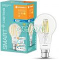 LED izzó B22 6W SMART+ FILAMENT CLASSIC DIMMABLE 2700K 806lm Meleg Fehér, Fényforrások, Intelligens Led izzók, Ledvance