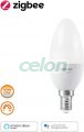 LED izzó E14 4.9W SMART+ CANDLE TUNABLE WHITE 2700…6500K 470lm Fehér, Fényforrások, Intelligens Led izzók, Ledvance