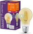 LED izzó E27 6W SMART+ FILAMENT CLASSIC DIMMABLE 2400K 680lm Meleg Fehér, Fényforrások, Intelligens Led izzók, Ledvance
