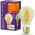 LED izzó E27 6W SMART+ FILAMENT CLASSIC DIMMABLE 2400K 680lm Meleg Fehér, Fényforrások, Intelligens Led izzók, Ledvance