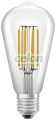 LED Vintage Dekor izzó 4W 840lm LED CLASSIC EDISON ENERGY EFFICIENCY A S E27 Nem Szabályozható 3000K, Fényforrások, LED Vintage Edison dekor izzók, Ledvance