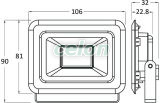 Proiector Led 10W 6500K 800lm IP65, Corpuri de Iluminat, Proiectoare, reflectoare, Proiectoare cu Led, Braytron