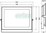 Ledes Fényvető 200W 6500K 17200lm IP65, Világítástechnika, Fényvetők, LEDes fényvetők, Braytron