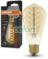 VINTAGE 1906 LED CLASSIC SLIM FILAMNET EDISON DIMMABLE LED Vintage Dekor izzó 4.80W 420lm E27 2200K, Fényforrások, LED Vintage Edison dekor izzók, Osram