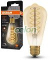 VINTAGE 1906 LED CLASSIC SLIM FILAMNET EDISON DIMMABLE Bec Led Decorativ Vintage 4.80W 420lm E27 2200K, Surse de Lumina, Lampi LED Vintage Edison, Osram