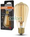 VINTAGE 1906 LED CLASSIC SLIM FILAMNET EDISON DIMMABLE Bec Led Decorativ Vintage 5.8W 470lm E27 2200K, Surse de Lumina, Lampi LED Vintage Edison, Osram