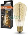 VINTAGE 1906 LED CLASSIC SLIM FILAMNET EDISON DIMMABLE LED Vintage Dekor izzó 7W 600lm E27 2200K, Fényforrások, LED Vintage Edison dekor izzók, Osram